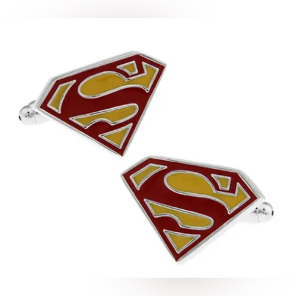 SUPERMAN CUFF LINKS - Picture 1 of 4